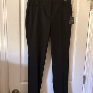 Rafaella Holiday In Havana Black Straight Leg Pant